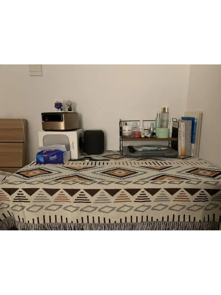 Плед вязаный на диван и кровать кресло 180x340 скандинавский, изображение 20