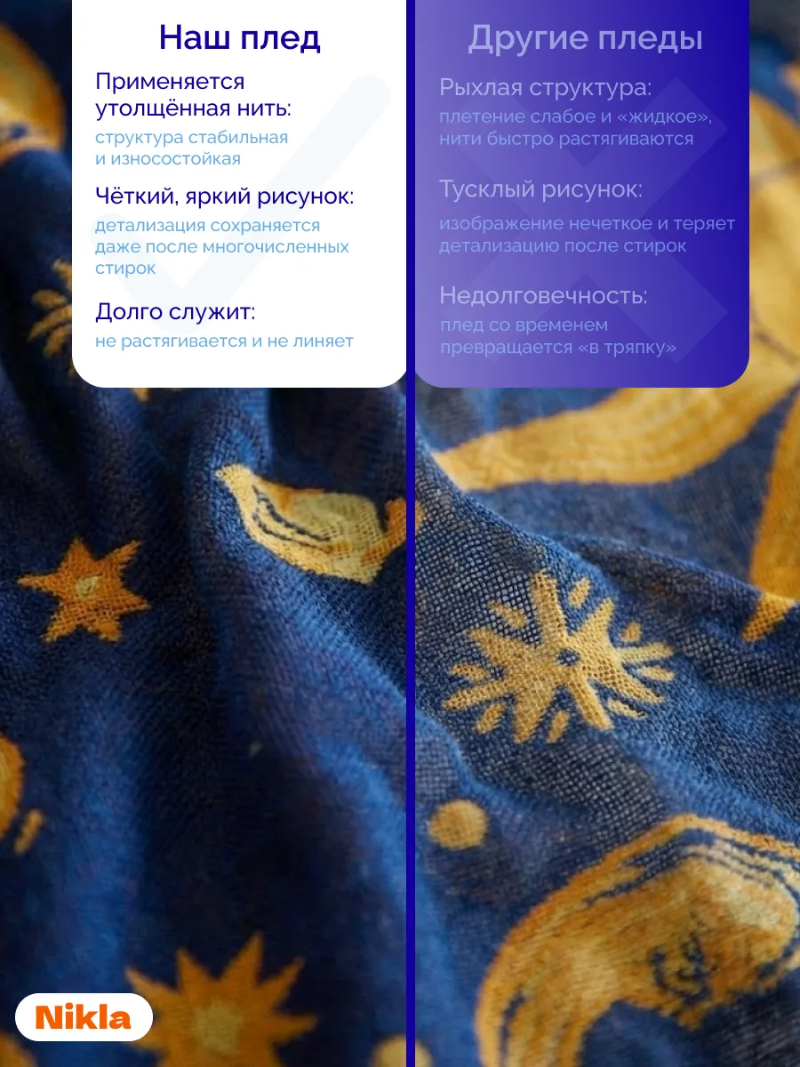 Плед вязаный на диван и кровать кресло 130x180 скандинавский, изображение 14